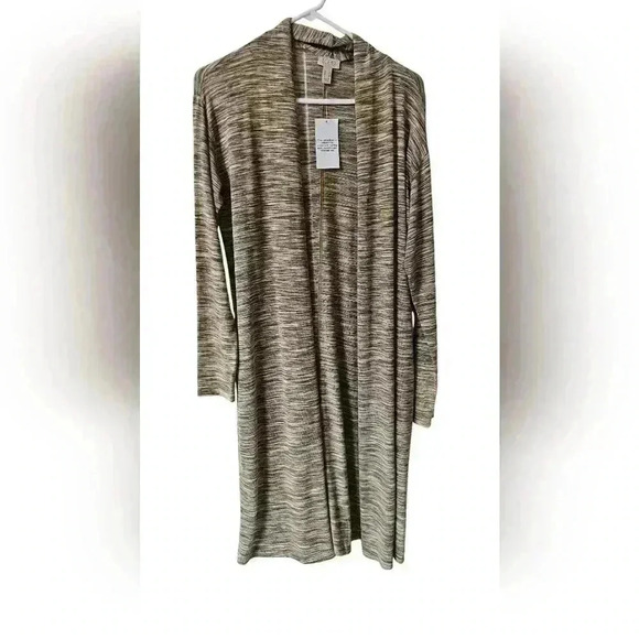 LOGO by Lori Goldstein Duster Cardigan - Picture 4 of 9